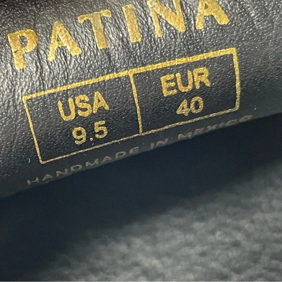 NWOB Portland Leather Patina Black Leather Rounded Leather Loafer Size 9.5 - Picture 6 of 9